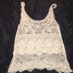 American Eagle lace tank